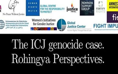 The ICJ Genocide case. Rohingya perspectives