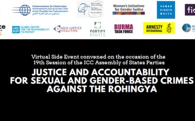 NPWJ convenes side-event on “Justice and Accountability for Sexual and Gender-Based Crimes Against the Rohingya”