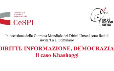 Verità e giustizia per il giornalista Jamal Khashoggi