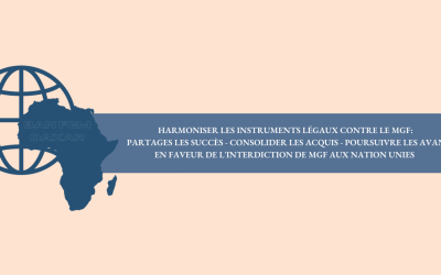 Dakar Inter-parliamentary Conference: Final Declaration calls for adoption of a UN resolution banning FGM within a year