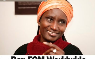 Khady Koita granted “Defender of Democracy Award” for her commitment to women’s rights and advocacy for a worldwide ban on female genital mutilation