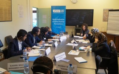 WFUNA, Creative Learning and NPWJ organise first session of the Human Rights Youth Training Program for Libya