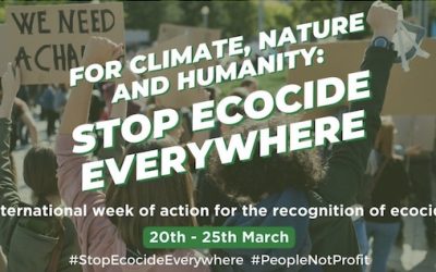 Join the mobilization for the recognition of ecocide and the regeneration of forests