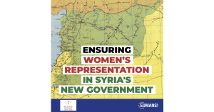 Women’s representation in the new Syrian government