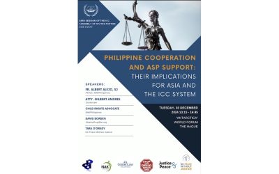 Side Event “Philippine Cooperation and ASP Support: Their Implications for Asia and the ICC System”